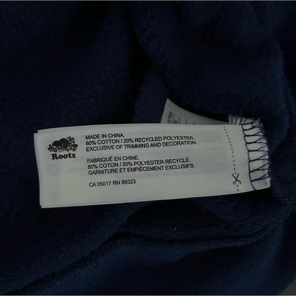 Roots Youth Boys Athletic Club Blue and Yellow Crewneck Sweater Size XL - Picture 9 of 9